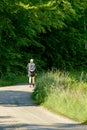 Man on walk Royalty Free Stock Photo