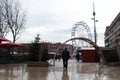 Entrance to the Dunkirk, France Christmas Market