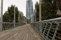 Foot-Bridge to Melbourne CBD