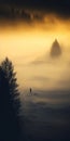 Surreal Cinematic Minimalistic Shot Inspired By Marcin Sobas