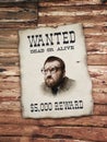 Man on the wanted list