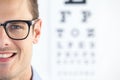 Man wearing spectacles Royalty Free Stock Photo