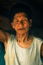 Man in white t-shirt Royalty Free Stock Photo