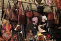 Man & Woman With Market Stall