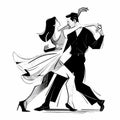 Man And Woman Dancing