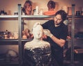 Man working in a fx workshop