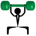 Man working out