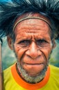 Man in yellow in Indonesia