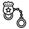 Manacles Isolated Vector Icon which can easily modify or edit