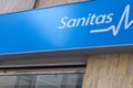 Poster of the medical insurance company Sanitas