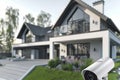 Manage security systems with powerful Wi-Fi and network automation oversee remote view and camera coverage effectively.