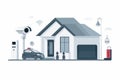 Manage urban security with AI-enhanced alarm systems, remotely administering surveillance through reliable network technology and