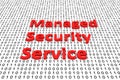Managed security service Royalty Free Stock Photo