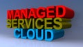 Managed services cloud on blue