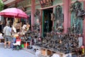 Management of baroque sculpture in Beijing panjiayuan flea market