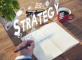 Management Branding Strategy Solutions Concept Royalty Free Stock Photo