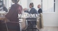 Management Business Strategy Homepage Concept Royalty Free Stock Photo