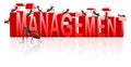 Management manage organisation organise Royalty Free Stock Photo