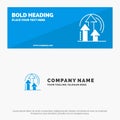 Management, Method, Performance, Product SOlid Icon Website Banner and Business Logo Template