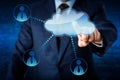 Manager Accessing Human Resources Via The Cloud