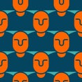 Manager background. People texture. Office seamless pattern.