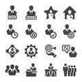 manager icon set