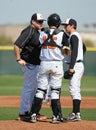 High School Baseball Royalty Free Stock Photo