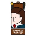 Manager wanted avatar image