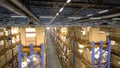 Managing storage in depot operating in supply chain logistical sector