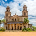 View at the Old Santiago Cathedral of Managua - Nicaragua