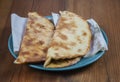 Lebanese Thyme Pastry Breakfast Plate Royalty Free Stock Photo