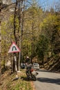 Manali, Himachal Pradesh, India - May 01, 2019 : Beautiful Road to Rohtang pass in himalayas Royalty Free Stock Photo