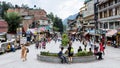 Manali - Mall road is one the famous attraction in Manali Royalty Free Stock Photo