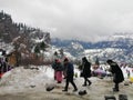 Manali snowfall