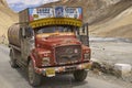 Manali to Leh mountain highway in Ladakh, India