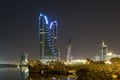 Manama cityscape - night scene