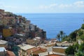 Manarola, beautiful sea coast village in Italy