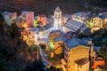 Manarola, Italy in the Cinque Terre Region