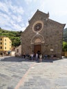 San Lorenzo church, Manarola, Italy