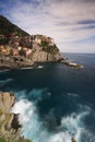 Manarola village in Italy Royalty Free Stock Photo
