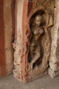 Manasa the Snake Goddess Sculpture, Malyavanta Raghunatha Temple, Hampi, near Hospete, Karnataka, India. Royalty Free Stock Photo