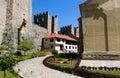 Manasija ancient monastery in Serbia, built in 15th century