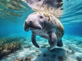 Manatee Closeup