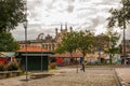 Manaus, Amazonas, Brazil: Street and houses in the port city of Manaus