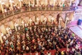 People visit a concert in Teatro Amazonas
