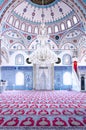 Manavgat Mosque Interior 01 Royalty Free Stock Photo