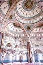 Manavgat Mosque Interior 02 Royalty Free Stock Photo