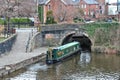 Manchester canal Royalty Free Stock Photo