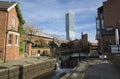 Manchester, Greater Manchester, UK, October 2013, Beetham Tower, aka Hilton Hotel Tower Royalty Free Stock Photo