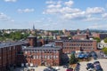 Historic buildings, Manchester, NH, USA Royalty Free Stock Photo